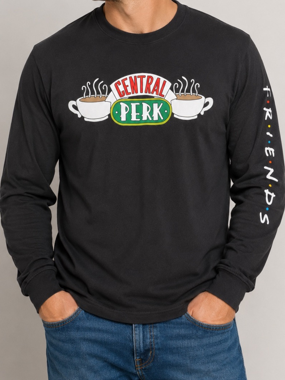 Friends Central Perk Long-Sleeve Tee